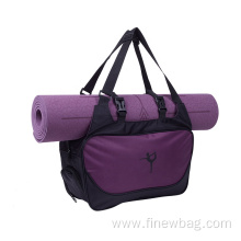 customized waterproof gym bag yoga mat carry bag